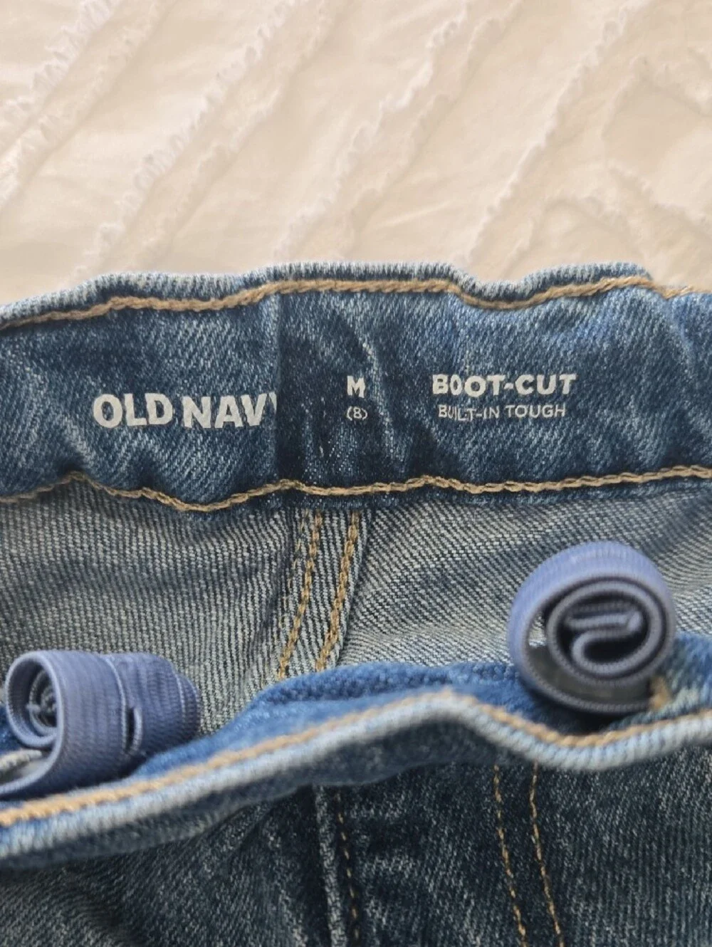 Old Navy Girls Light-Mid Blue Flare Jeans